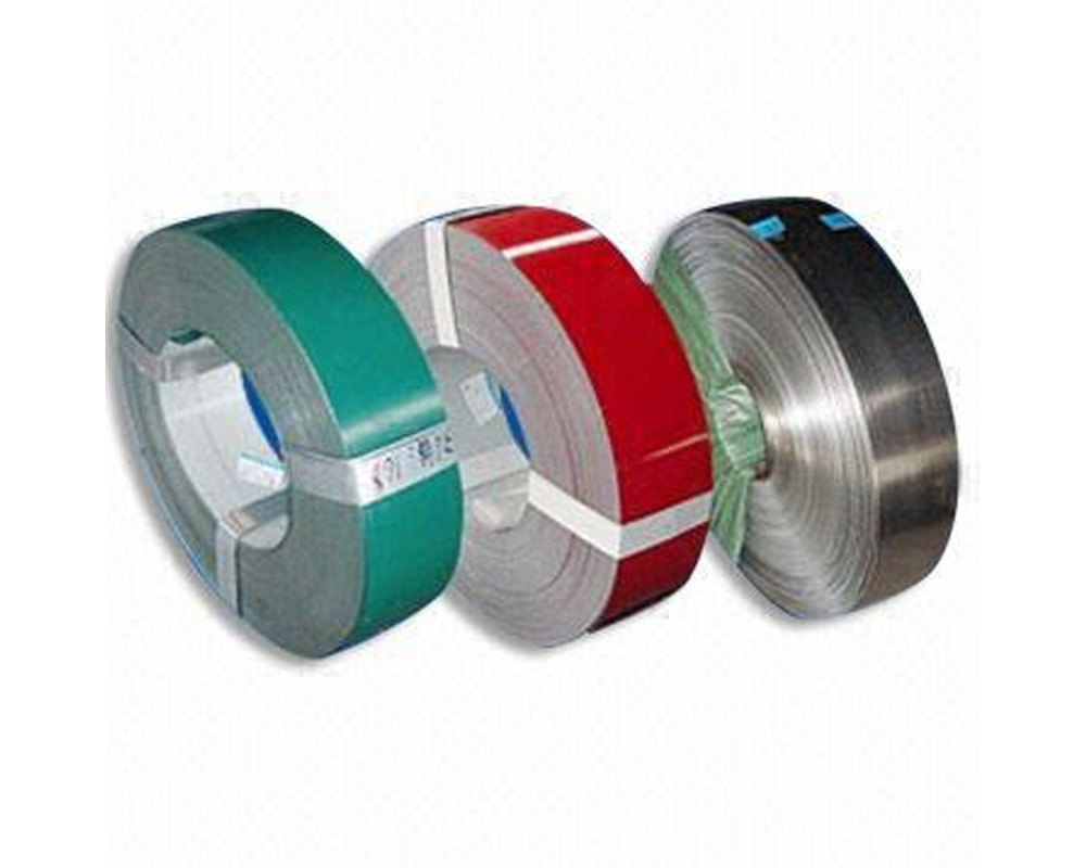Coated steel coil